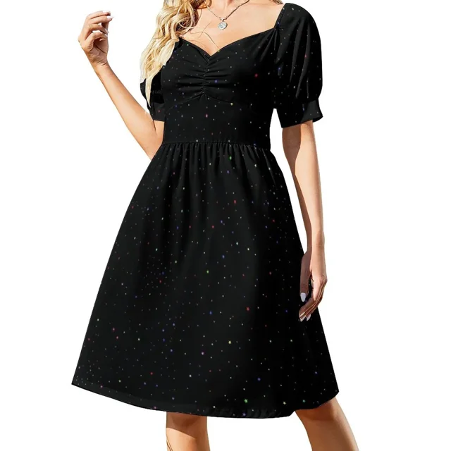 galaxy Sleeveless Dress summer women's suit party dresses woman summer