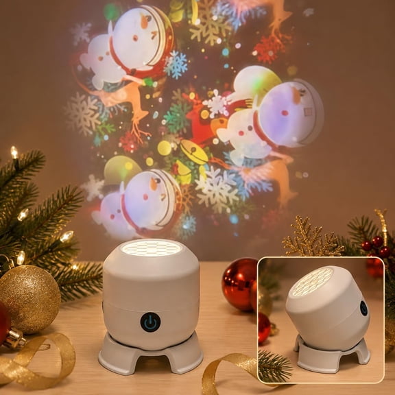 galaxy projector night light Dynamic Rotating LED Ocean Wave Projector Light (Christmas) | Multi-angle positioning directs a rotating ocean scene toward ceilings or walls for bedroom ambience