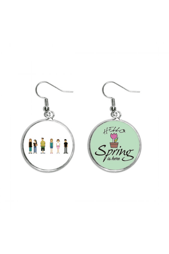 game characters art deco fashion decoration dangle season sp earring jewelry