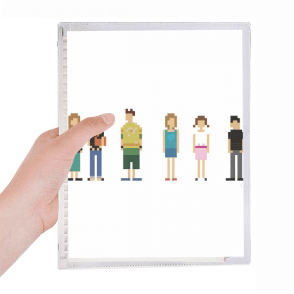 game characters notebook loose diary refillable journal statiry