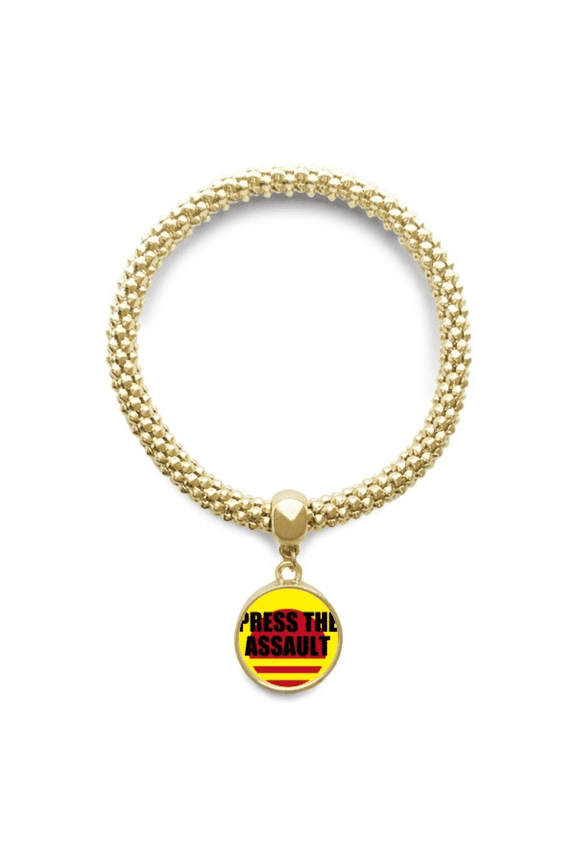 game dialogue press the assault en chain bracelet pendant jewelry hand ornament