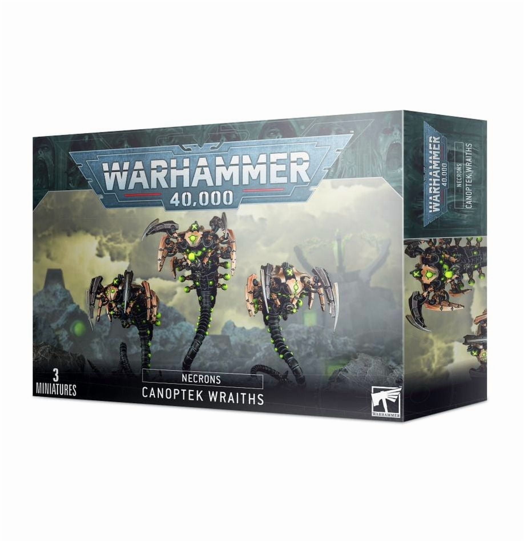 Games Workshop: Warhammer 40k Necron Canoptek Wraiths GWS 49-14