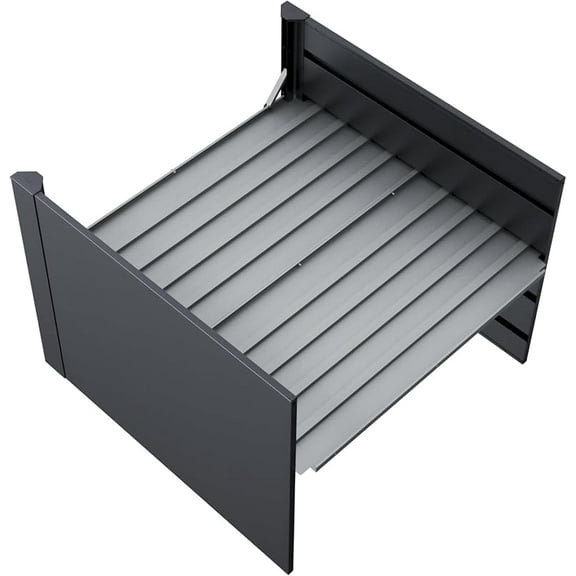 garden Soil-Saving Intermediate Floor 32" Tall Modern Garden Bed Kits 21" x 42"