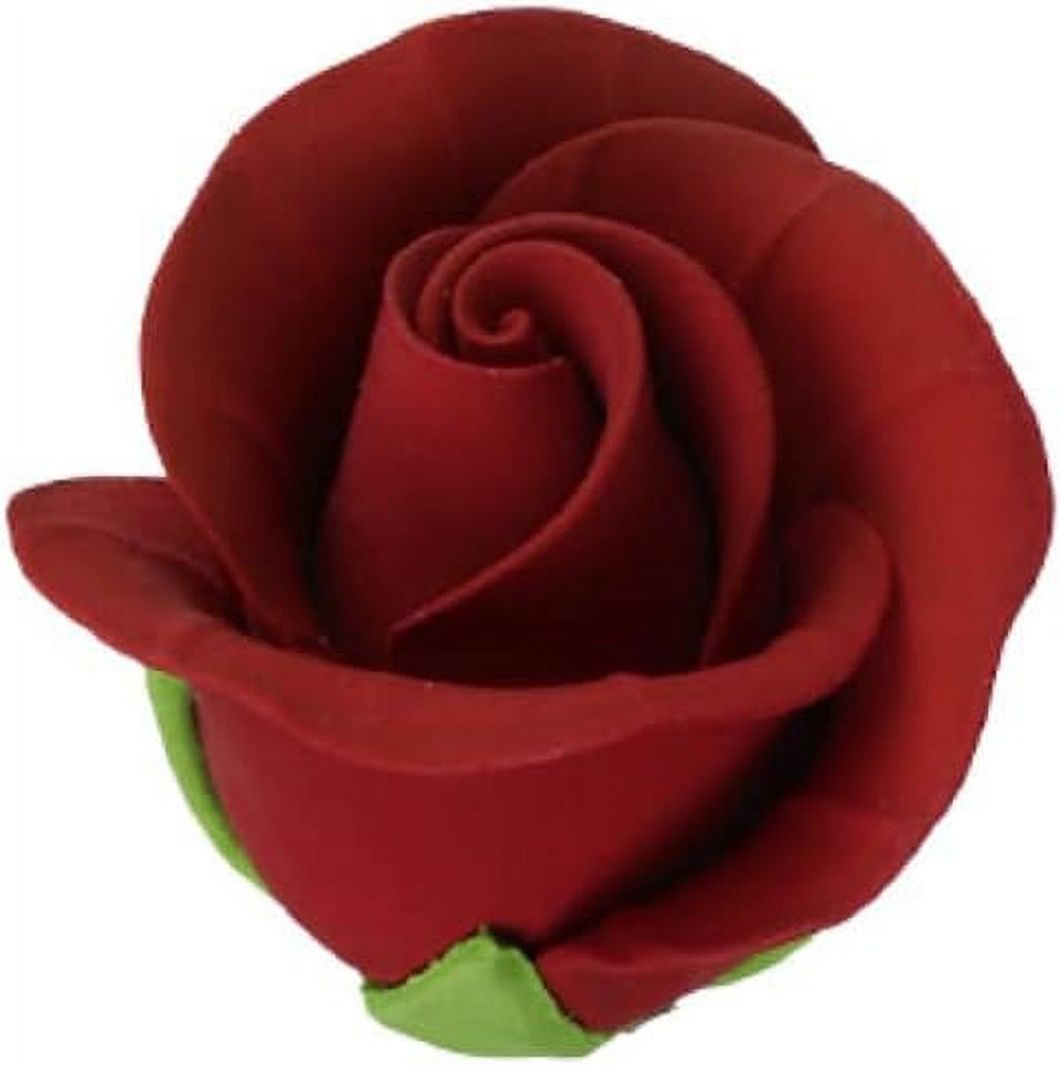 garden gumpaste flower set red edible flowers for cake decorating