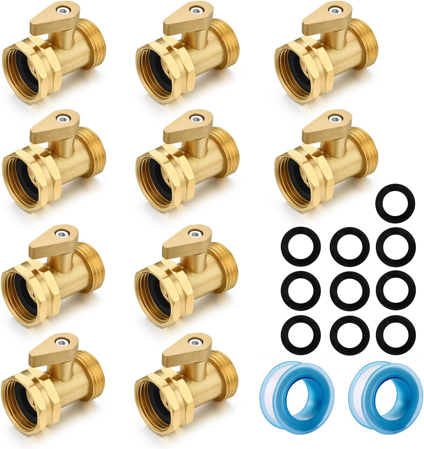 garden hose shut off valve outdoor water valve 3/4 inch brass garden ...