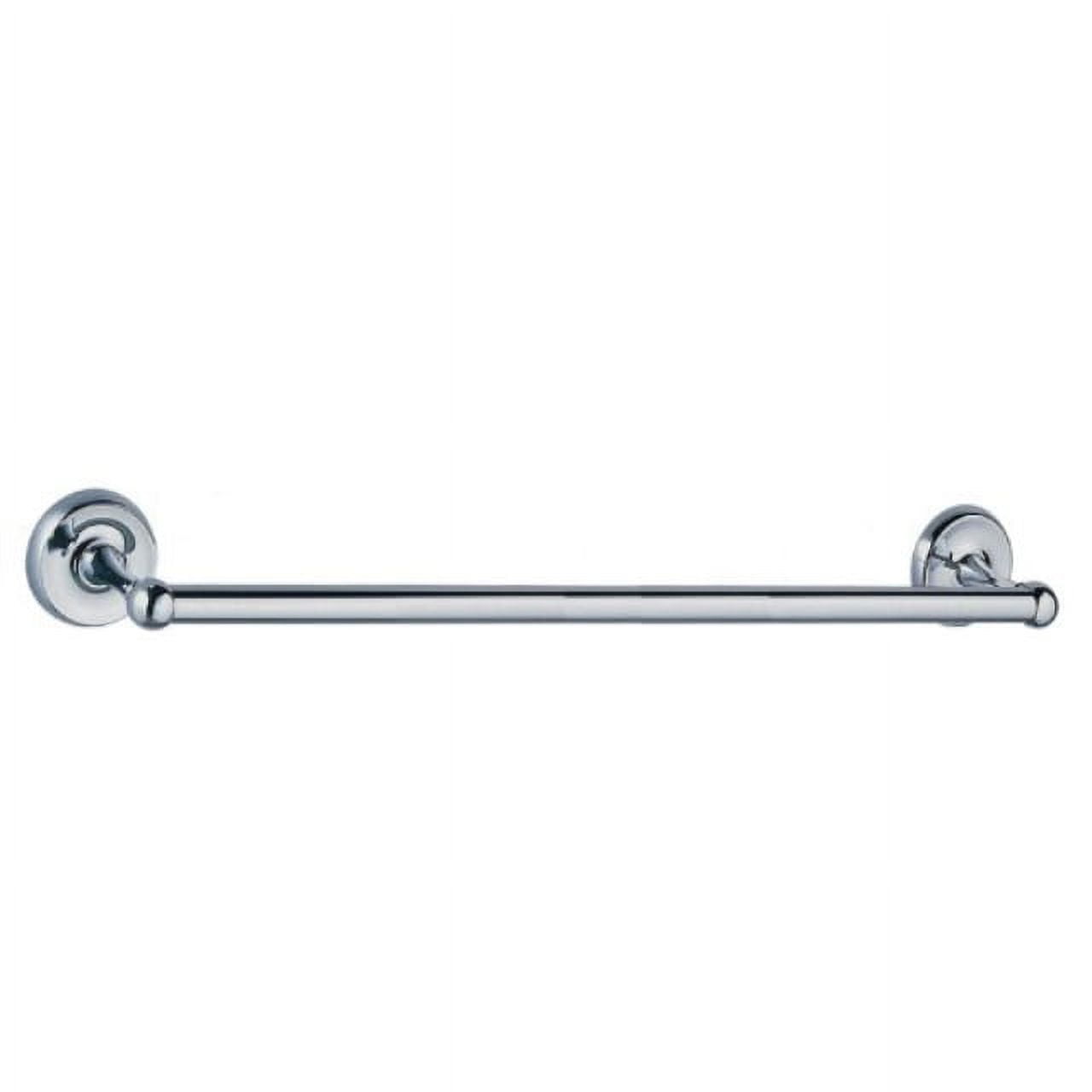 Designer II 30-Inch Polished Chrome Wall Mounted Towel Bar