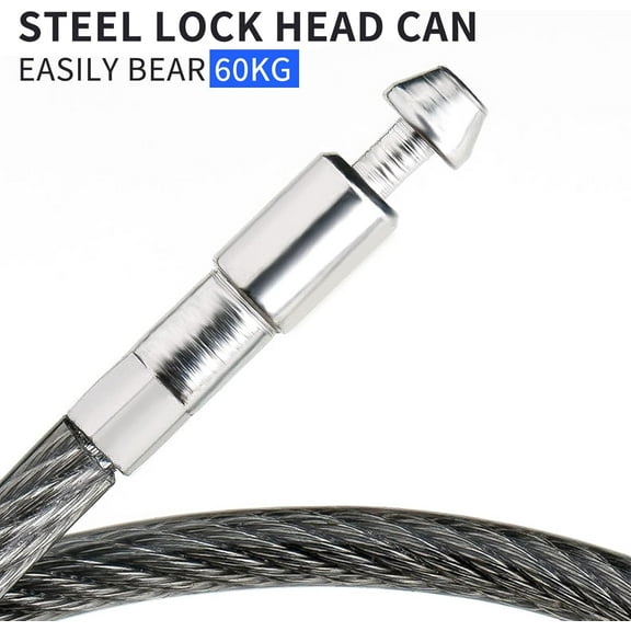 gate Locks for Outdoor Fence gate Lock Locker Lock Bike Lock Cable Chain Lock Combination Lock Outdoor(Pink)