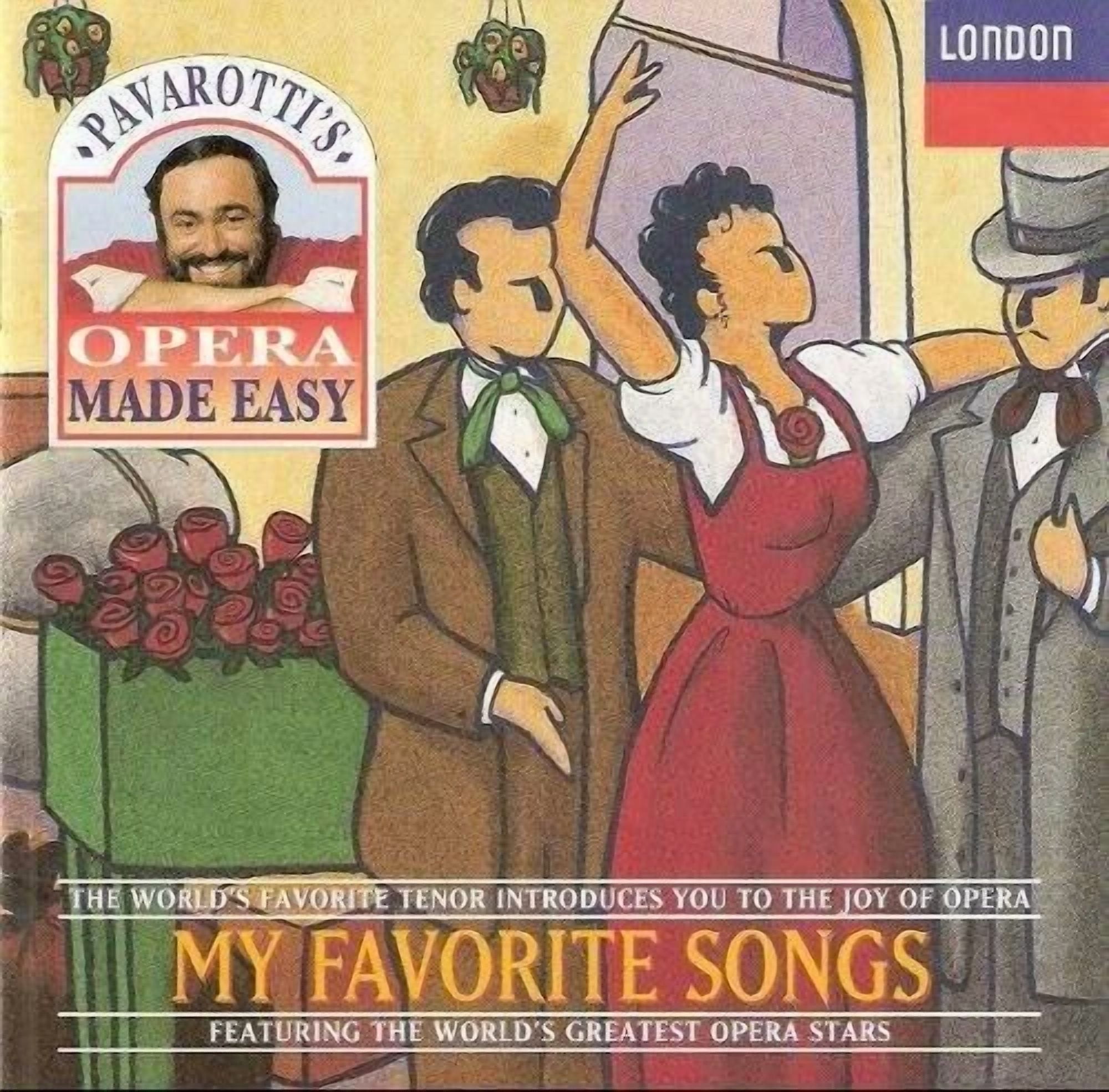 gaudio - Pavarottis Opera Made Easy: My Favorite Songs - Audio CD ...