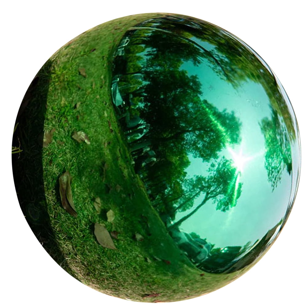 gazing balls for gardens Reflective Ball Stainless Steel Gazing Ball