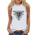 thumbnail image 1 of gbyLJF Basic Crew Neck Crop Tank Top Tank Tops Athletic Summer Tops for Women Trendy Black Sleeveless Top, 1 of 4
