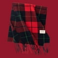 thumbnail image 1 of gbyLJF Classic Winter Scarf for Women Plaid Warm Scarf Pashmina Shawls Long Blanket Scarf Christmas Plaid Scarf Gifts, 1 of 3