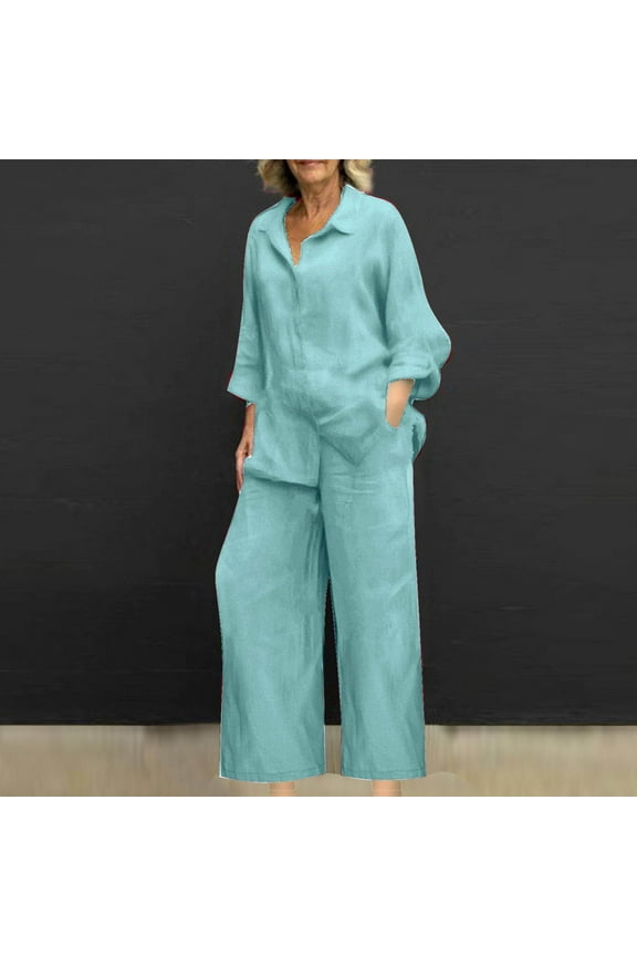 Comfortable Clothes for Women Two Piece Womens Outfits Workout 2 Piece Sets for Women Fold Over Leggings Set Green,XXXL