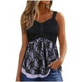 thumbnail image 1 of gbyLJF Tank Top for Women Ribbed Womens Sports Tank Tops Active Tank Tops for Women Tank Top Women Graphic, 1 of 6