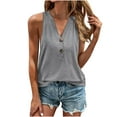 thumbnail image 1 of gbyLJF Flattering Tank Tops for Women Womens Cotton Tank Plus Size Women's Tank Tops Sport Tanks for Women, 1 of 5