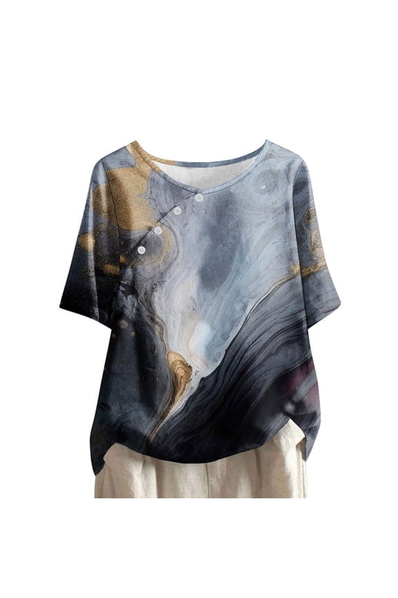 Leopard Print Tops for Women Womens Work Shirts Compression Undershirt Women Womens Tunics Tops Gray XL