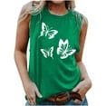 thumbnail image 1 of gbyLJF Long Cami Sleeveless Cotton Nightgowns for Women Womens Crop Tank Tops Glitter Tank Tops for Women, 1 of 4
