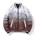 thumbnail image 1 of gbyLJF Men's Baseball Jacket 2024 Fall Trendy Loose Fit Long Sleeve Color Block/Print Jacket Coat Full Zipper Fashion Teen Boys Streetwear, 1 of 7