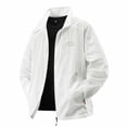 thumbnail image 1 of gbyLJF Mens Thin Hiking Jackets Spring Long Sleeve Quick-drying Sun Protective Jacket Full Zip Casual Tops Coats with Zipper Pockets, 1 of 5