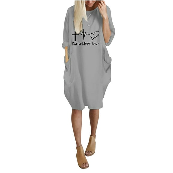 gbyLJF Plus Size Gauze Dress Womens Casual Dress Tulle Dress Plus Size Y2K Dress for Women Gray L