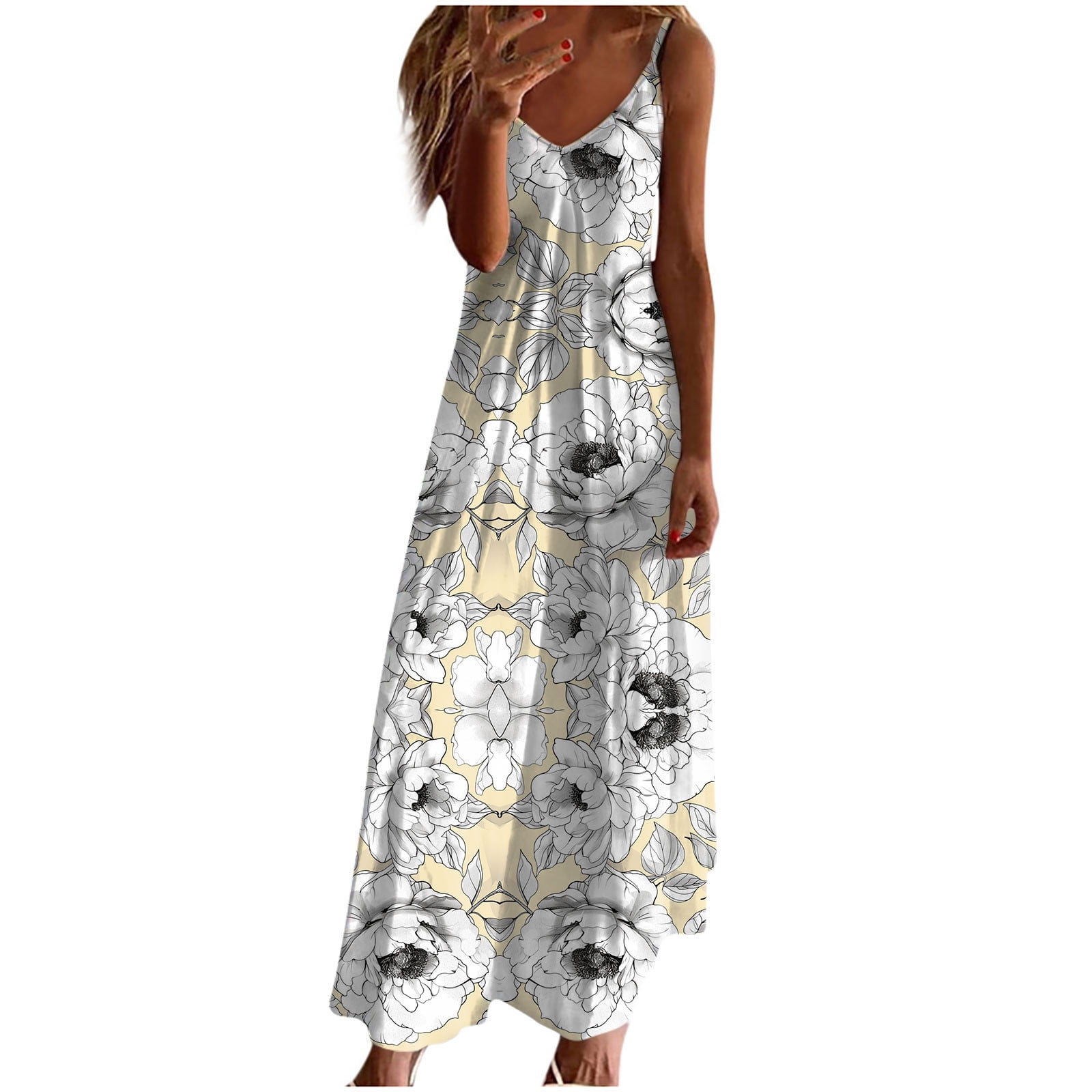 Long Tulle Dress with Convertible Back Design Papaya Plus Size