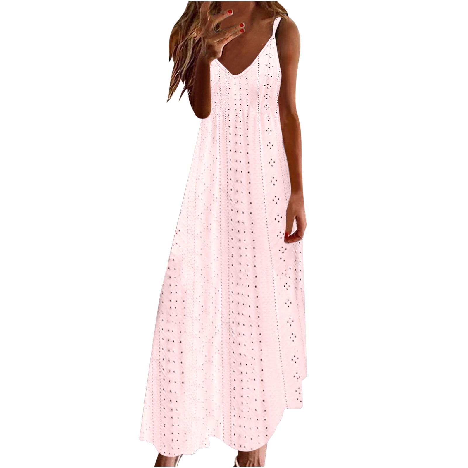 plus size pink puffy dress gbyLJF Plus Size Womens Dress Formal Womens Dress Plus Size Cocktail Party Dress  Puffy Dress A01_Pink L