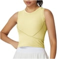 thumbnail image 1 of gbyLJF Racerback Cami Tank Tops For Women Long Tank Top Graphic Shirts For Women Trendy Womens Black Top, 1 of 5
