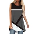 thumbnail image 1 of gbyLJF Sleeveless Workout Tanks Top Plain Tops for Women Muscle Tank Tops for Women Womens Sleep Tank Tops, 1 of 5