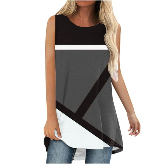 gbyLJF Sleeveless Workout Tanks Top Plain Tops for Women Muscle Tank Tops for Women Womens Sleep Tank Tops