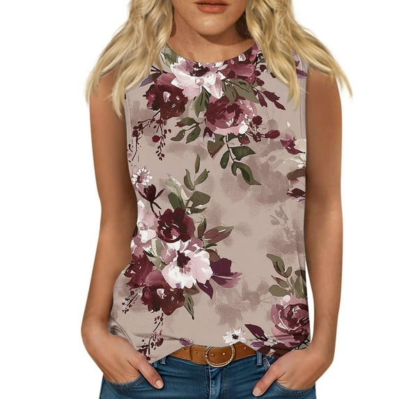 gbyLJF Summer Loose Tops for Women Cami Shirts for Women Sleeveless Lace Tops for Women Tank Tops Workout