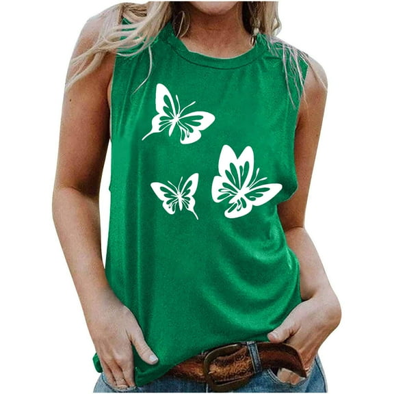 gbyLJF Tank Top Loose Fit Loose Workout Tanks for Women Shell Tops for Women Tank Top for Women Racerback