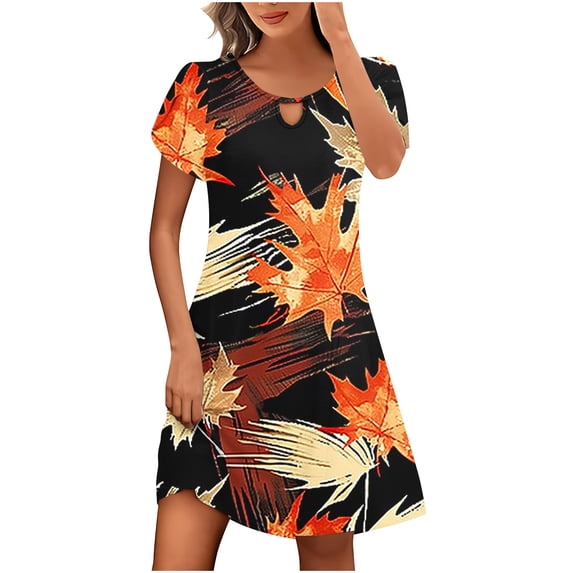 gbyLJF Tulle Dress for Women Wrap Dress Cover Up Plus Size Country Dress Formal Party Dress Orange L