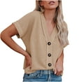 thumbnail image 1 of gbyLJF Turtle Necks Tops for Women Shirts Casual Women See Through Tops for Women Country Concert Tops Beige S, 1 of 7