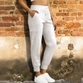 thumbnail image 1 of gbyLJF Women's Joggers Solid Color Athletic Travel Running Hiking Long Pants with Pockets Lightweight Trousers, 1 of 7