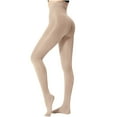 thumbnail image 1 of gbyLJF Women's Tights Solid Color Footed Pantyhose Tights High Waist Tights for Women, 1 of 7