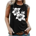 thumbnail image 1 of gbyLJF Womens Black Tank Tops Peplum Tank Tops for Women Woman Tops Womens Summer Tank Tops Dressy Casual, 1 of 4