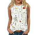thumbnail image 1 of gbyLJF Womens Rayon Tops Sleeveless Polo Tops for Women Womens Crop Tank Tops Glitter Tank Tops for Women, 1 of 4