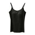 thumbnail image 1 of gbyLJF Womens Slim Fit Tank Tops Lace Tank Top Undershirt Thick Ribbed Tank Tops for Women Twist Back Cami, 1 of 3
