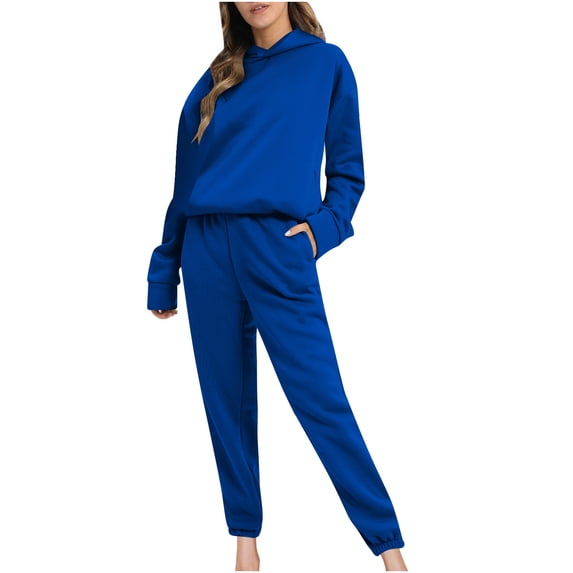 gbyLJF Womens Summer Pants Sets 2 Piece Outfits Y2K Jersey Pant Sets Women 2 Piece Outfits Outfit Sets For Women Blue XXL