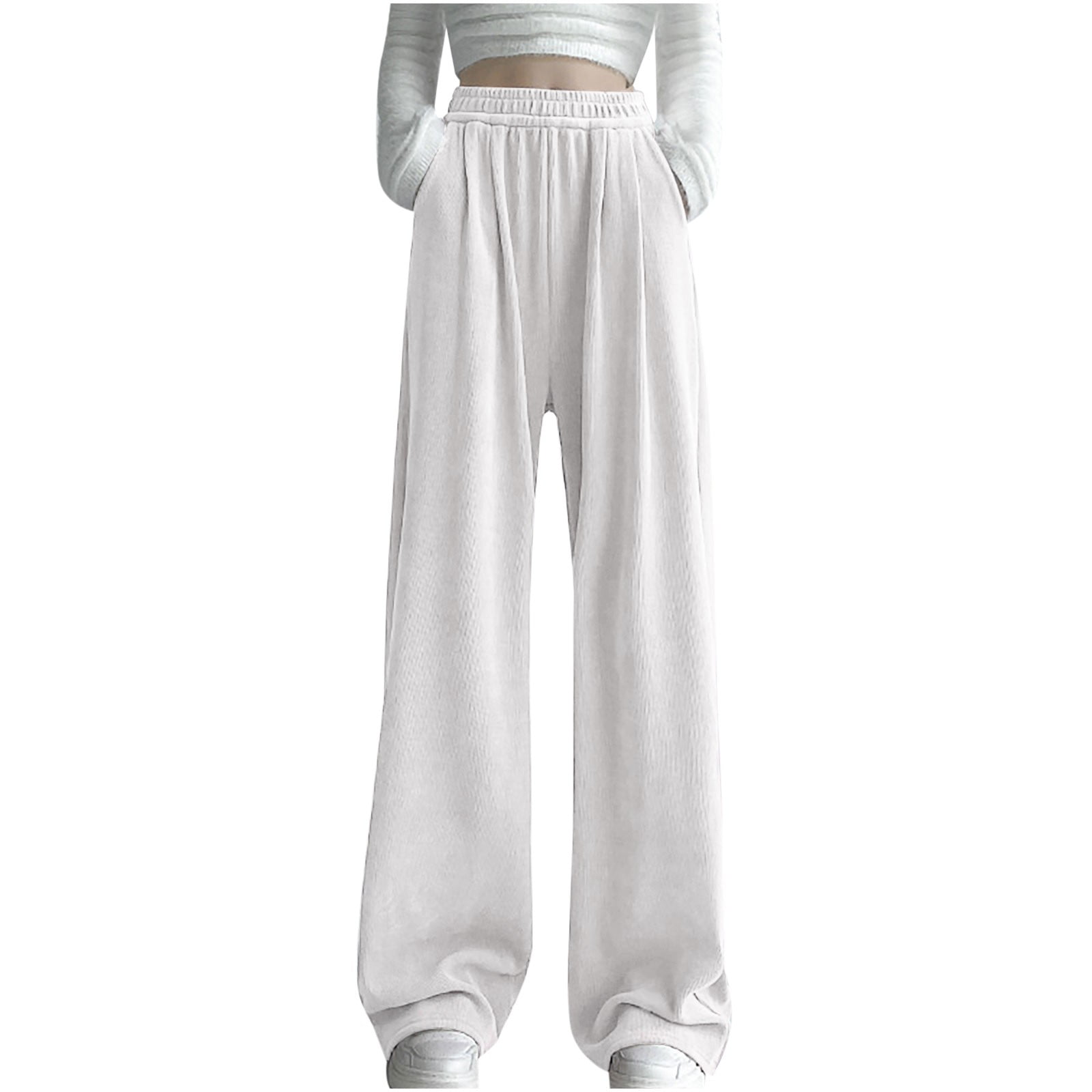 gbyLJF Womens Wide Leg Sweatpants Baggy Yoga Pants Teen Girl Lounge