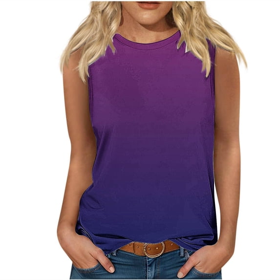 gbyLJF Workout Tanks for Women Loose Fit Womans Tank Top Ruffled Tank Tops for Women Trendy Queen Tank Top