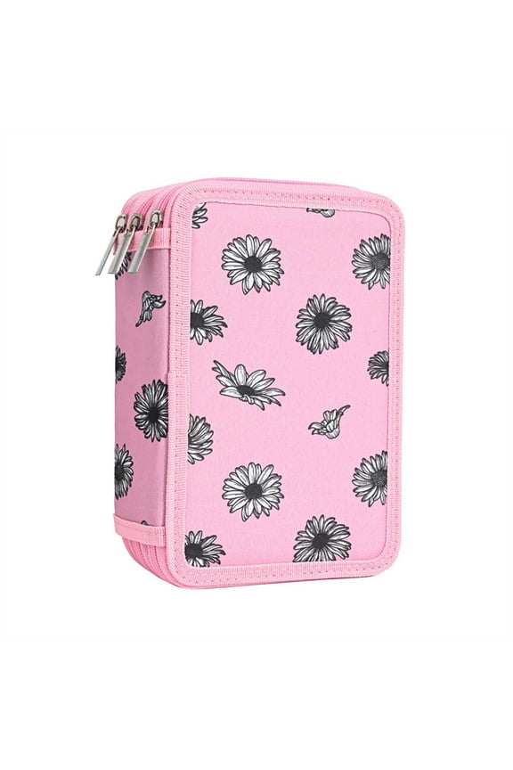 Backpack for Art Supplies with Large Capacity Drawing Storage Organizer for School Craft Projects Pink