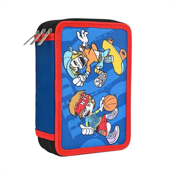 gcong Backpack for Art Supplies with Large Capacity Drawing Storage Organizer for School Craft Projects Red