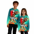 thumbnail image 1 of gcong Boys Girls Christmas Sweatshirts Novelty Sweat Shirts for Boys Girls Funny Xmas Crewneck Pullover Jumper 3D Graphic Long Sleeve Shirts, 1 of 4