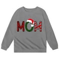 thumbnail image 1 of gcong Christmas Sweatshirt for Kids Girls Long Sleeve Crewneck Pullover Santa Claus Reindeer Print Sweat Shirt Toddler Winter Shirt Fall Tops, 1 of 5