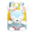 thumbnail image 1 of gcong Cute Cartoon Deer Design Backpack Lightweight Toddler Rucksack Stylish Shoulder Bag For Daycare Versatile Toy And Book Light Blue, 1 of 2