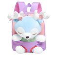 thumbnail image 1 of gcong Cute Cartoon Deer Design Backpack Lightweight Toddler Rucksack Stylish Shoulder Bag For Daycare Versatile Toy And Book Purple, 1 of 2
