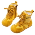 thumbnail image 1 of gcong Girls Ankle Boots Lightweight Non-slip desert Boots Military shoes Kid's hiking shoes, 1 of 9