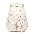 thumbnail image 1 of gcong Large Capacity Lightweight School Bookbag For Elementary Middle High School Backpack Beige, 1 of 5