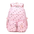 thumbnail image 1 of gcong Large Capacity Lightweight School Bookbag For Elementary Middle High School Backpack Light Pink, 1 of 4