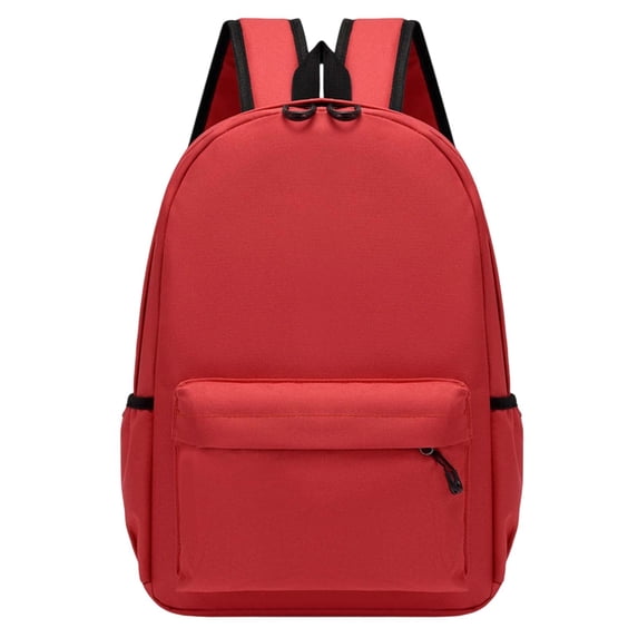 gcong Lightweight School Backpack For Travel Study Everyday Use Comfortable Bookbag With Design Red